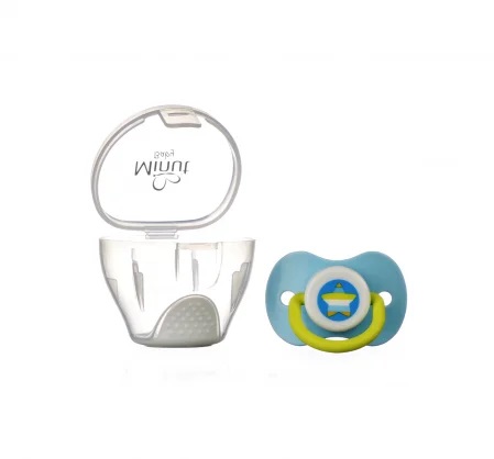 Suzeta Minut Baby 0+ Cutie Sterilizare Bleu - imagine 2
