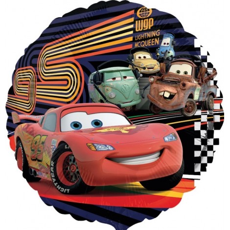Balon Folie Cars 45 Cm Amscan