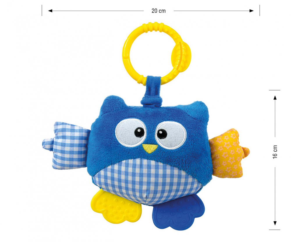 Jucarie Plus Milly Mally Cutie Owl - Agățat