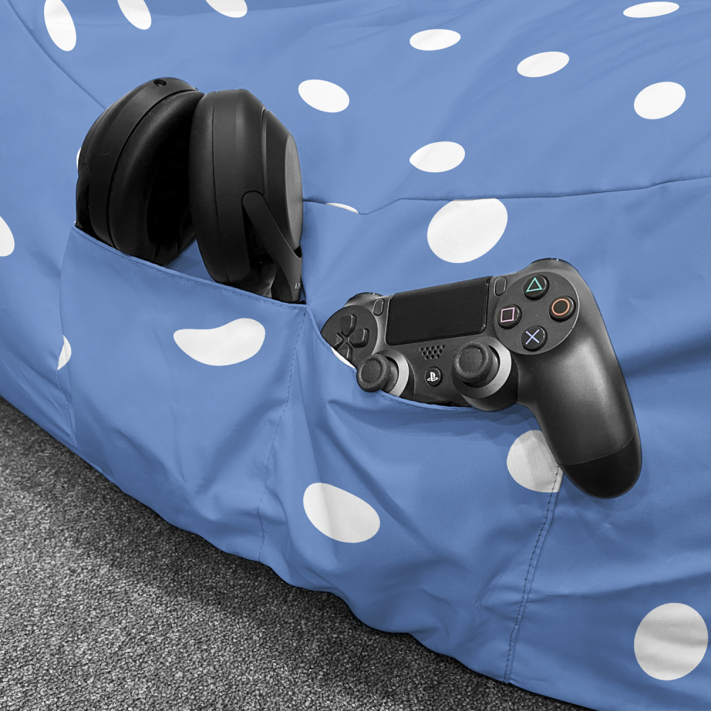 Fotoliu Puf Chill XL Updeco Albastru - imagine 5