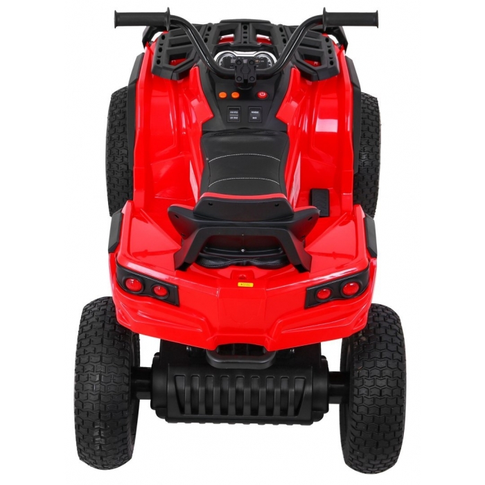 ATV Electric Ramiz Rosu, 90W, Cu Sunete si Suspensii - imagine 7