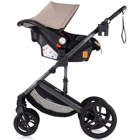 Chipolino Amore 3 in 1 - Carucior Premium Tiramisu - imagine 9