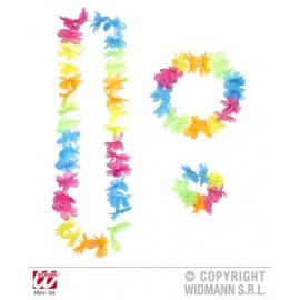 Set Hawaii Multicolor Widmann - Accesorii Carnaval