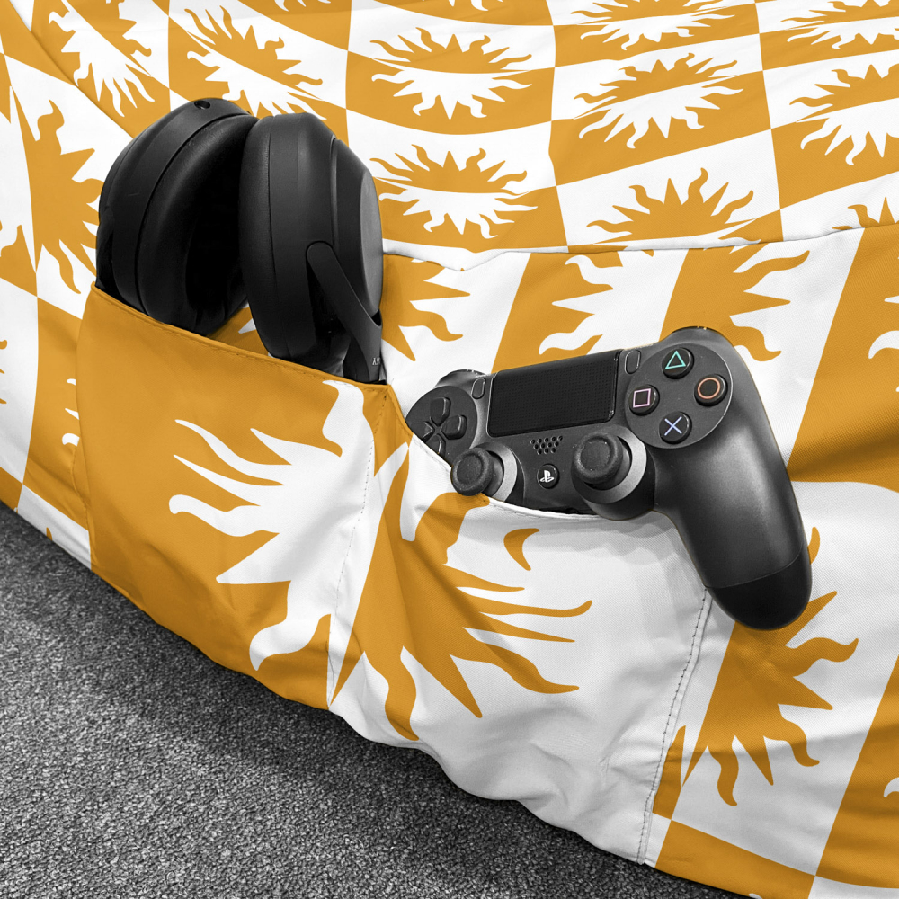 Fotoliu Puf Bean Bag Chill XL Sunny | Updeco - imagine 5
