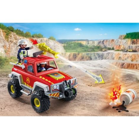 Playmobil Camion Pompieri - Aventură Eroică - imagine 5