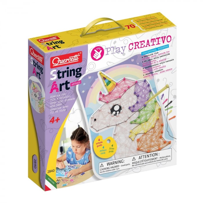 Quercetti String Art Animale | Joc Creativ