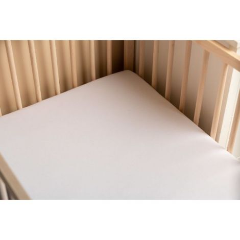 Cearsaf Jersey Sensillo DELUXE Alb 120x60cm - imagine 4
