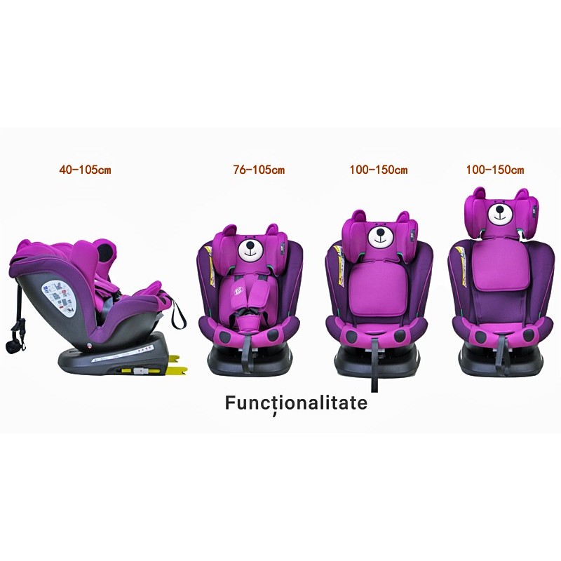 Scaun Auto Buf Boof Tweety Plus 360° i-Size