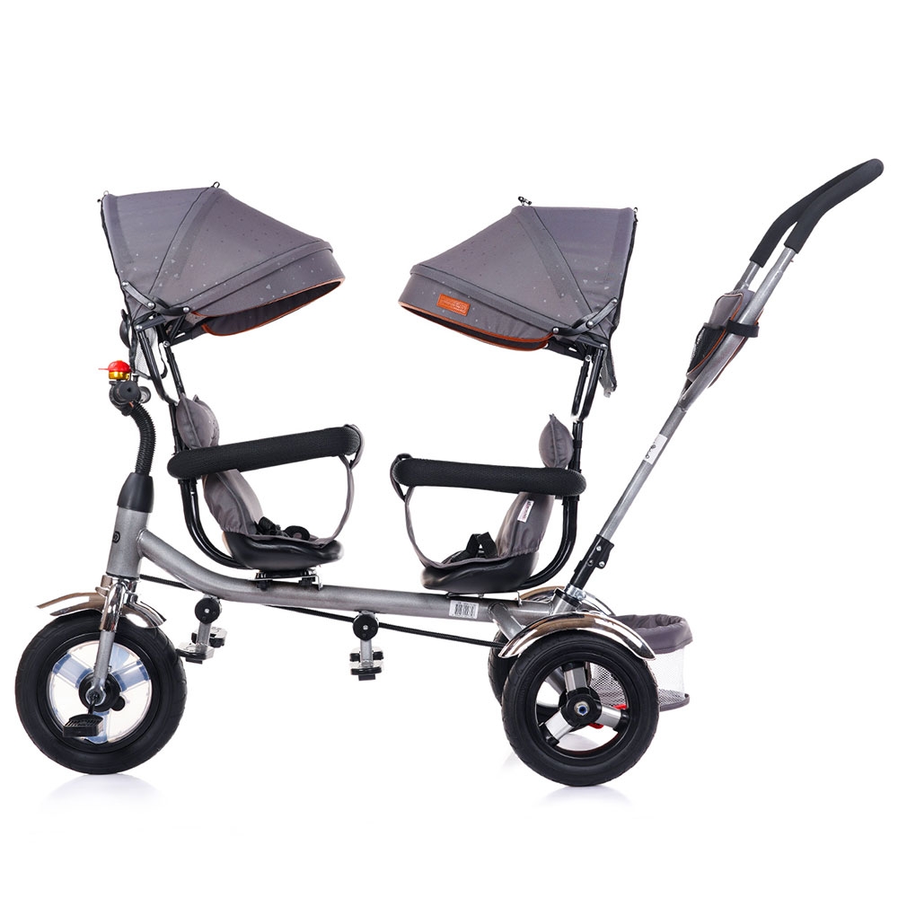 Tricicleta Gemeni Chipolino 2Play Platinum - imagine 2