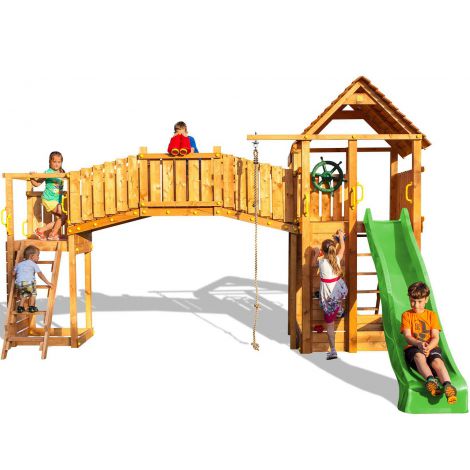Fungoo Rainbow Fortress, Spatiu de Joaca din Lemn