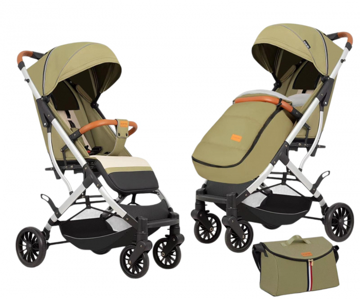 Carucior Sport Krista S2 Verde | Pliere Rapida