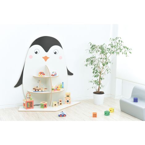 Etajera Pinguin Moje Bambino - Depozitare Creativă - imagine 3