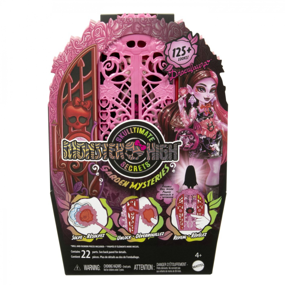 Papusa Draculaura Monster High Gradina de la Miezul Noptii