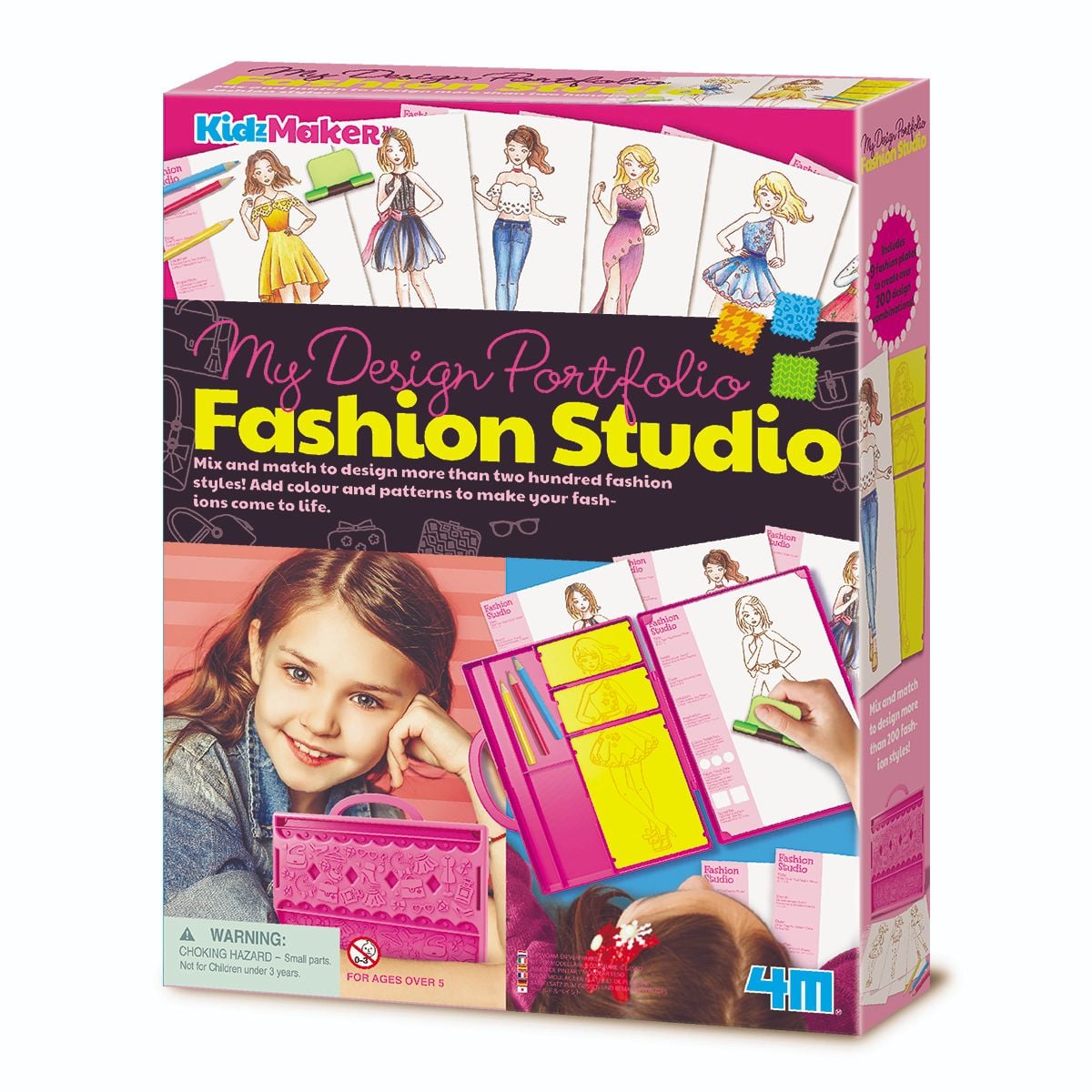 4M Studio Fashion Designer - Set Creativ Modă