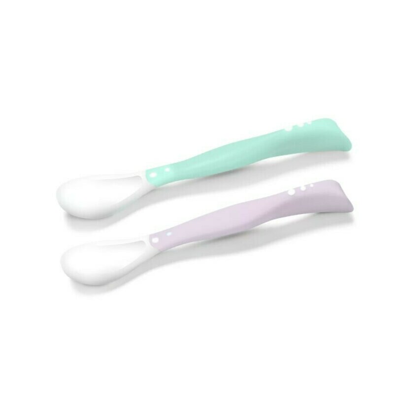 BabyOno Set 2 Lingurite Flexibile, Fără BPA