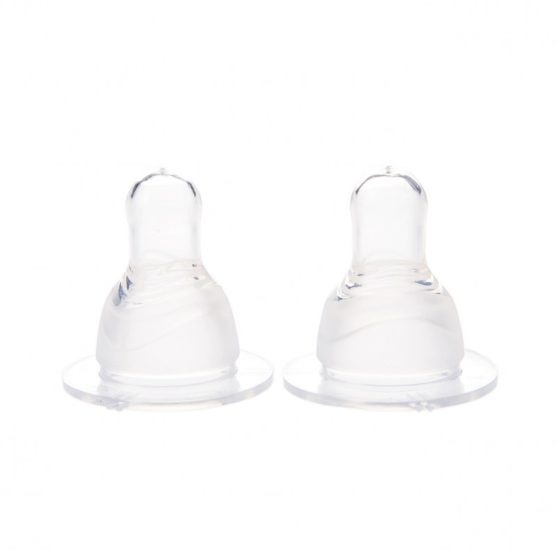 Set 2 Tetine Silicon Super Fin Minut Baby 0+ - imagine 3