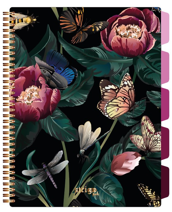 Caiet Spirala Strigo Project Book Verde A4