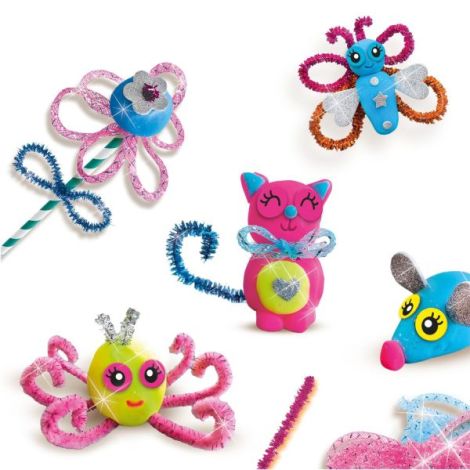 Set creatie animale cu plastilina Ses Creative - imagine 3