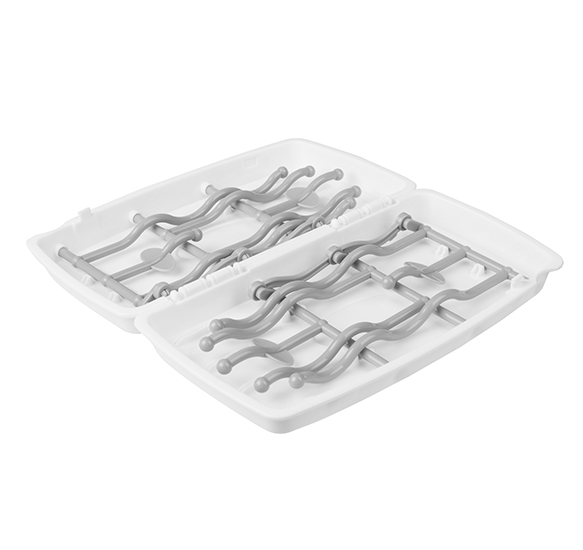 Suport Uscare Biberoane Babyono, Compact și Funcțional - imagine 4