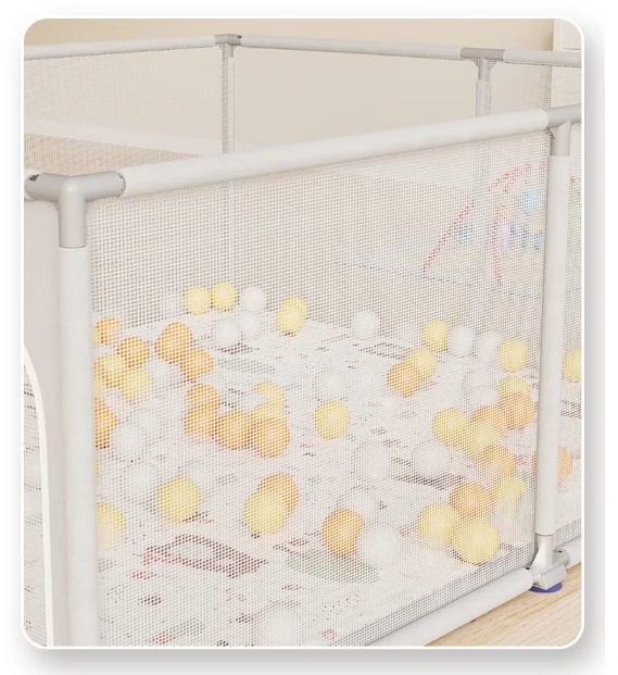 Tarc joaca Nichiduta Forest Beige - Siguranta maxima - imagine 7