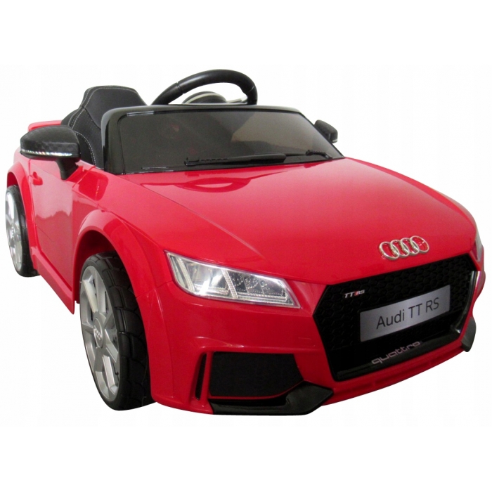 Masina Electrica Audi TT R-Sport 70W Rosu | Piele - imagine 4