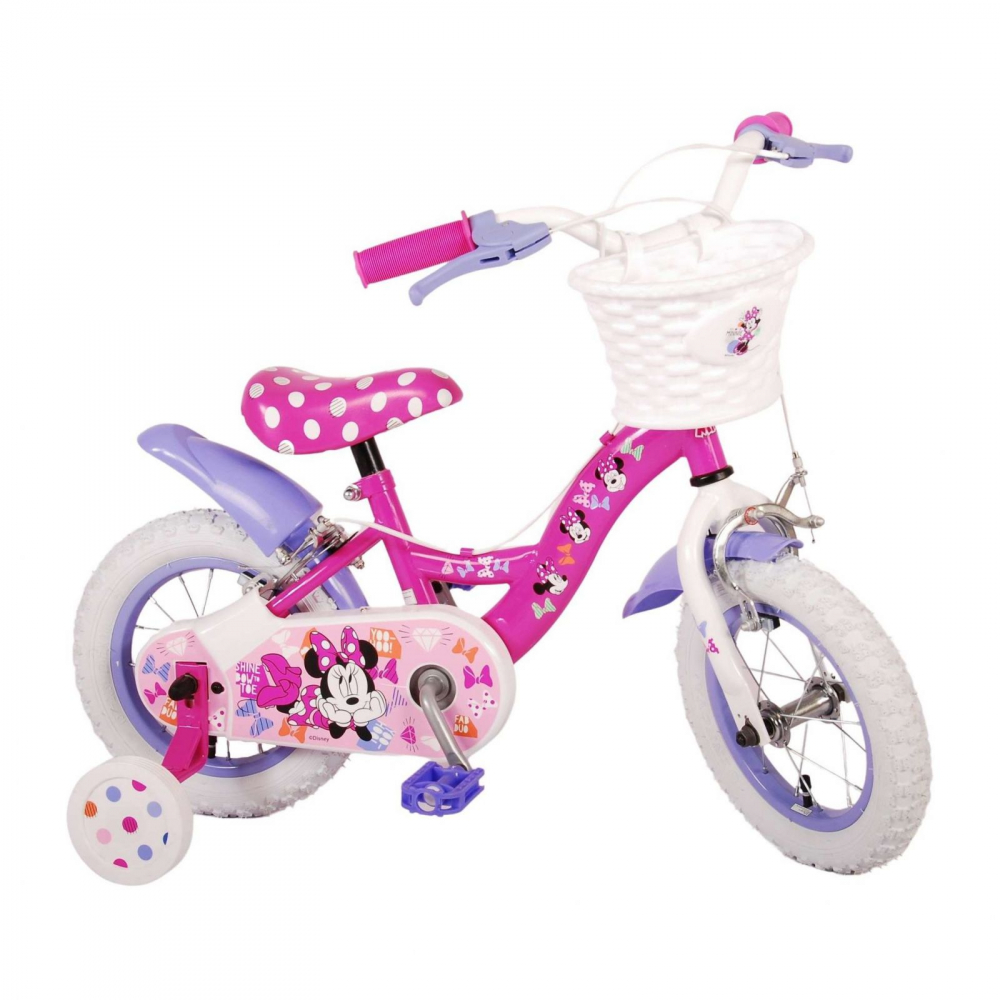 Bicicleta EL Minnie Mouse 12" - Perfectă pentru fetite - imagine 6