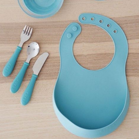 Baveta Silicon Beaba Airy cu Buzunar - imagine 5