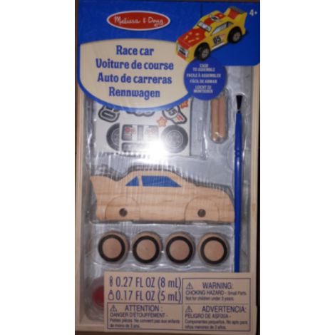 Masinuta Lemn de Colorat Melissa & Doug - imagine 4