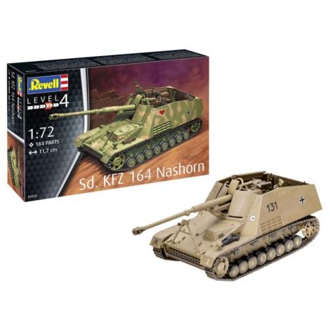 Macheta Tanc Sd.Kfz.164 Nashorn Revell 1:72