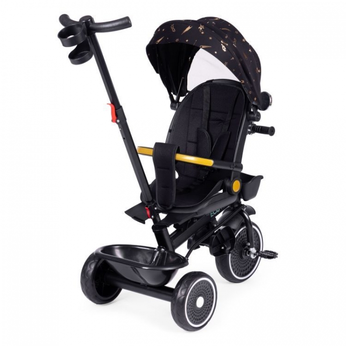 Tricicleta Ecotoys multifunctionala 360° cu scaun rotativ - imagine 2