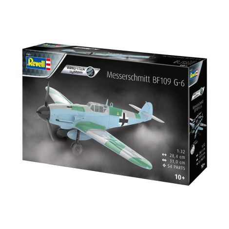 Revell Messerschmitt Bf109 G6 - Machetă Easy-Click - imagine 3