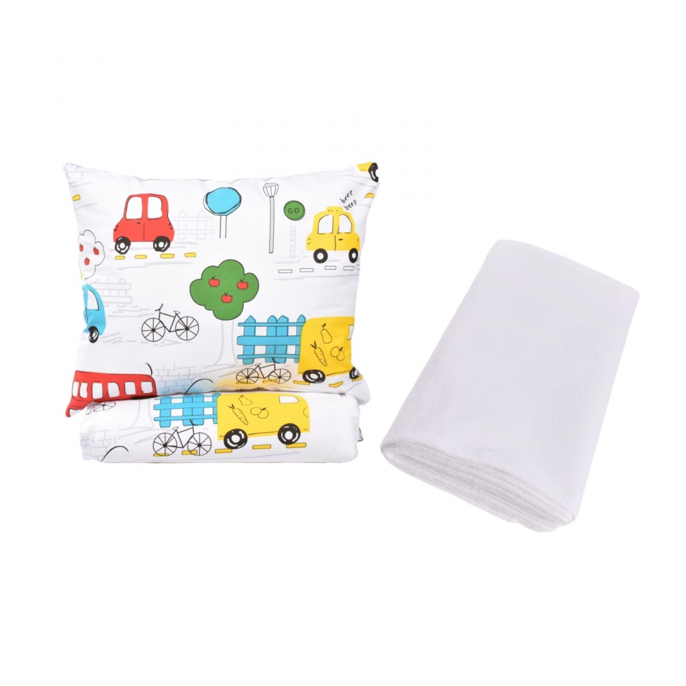 Lenjerie Patut Masinute 3 Piese Confort Family - imagine 2