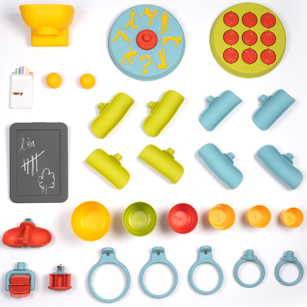 Perete Activitati Smoby 6-in-1 pentru Exterior - imagine 3