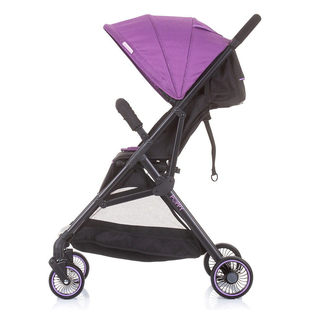 Carucior Sport Chipolino Poppy Lavender, Usor si Compact