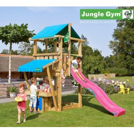 Complex Joacă JungleGym Hut cu Minimarket - imagine 2