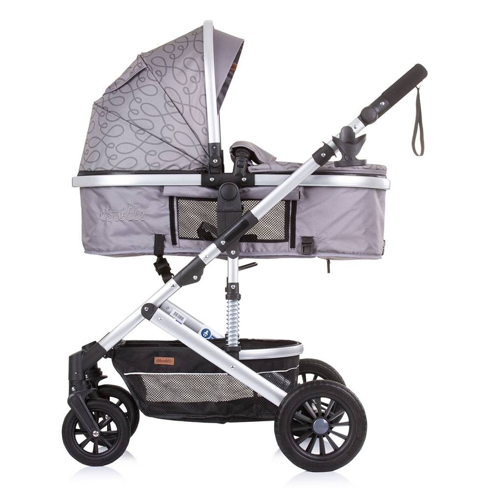 Chipolino Estelle 2 in 1 Glacier - Carucior Landou - imagine 3