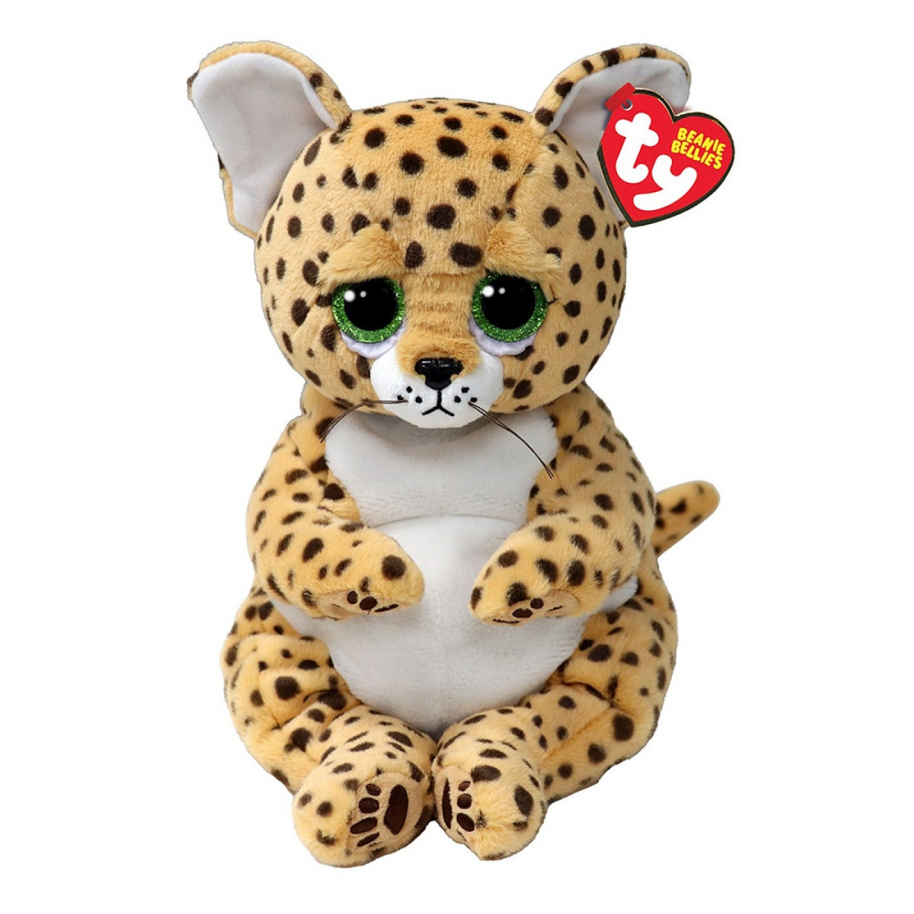 Plus Ty Leopardul Lloyd, 24 cm - Moale și pufos