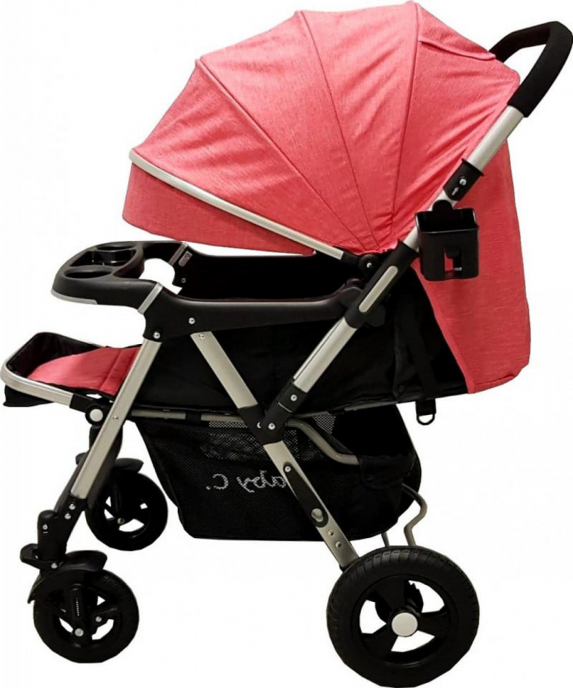 Baby Care PRO 511 Rosu - Carucior usor si practic - imagine 2