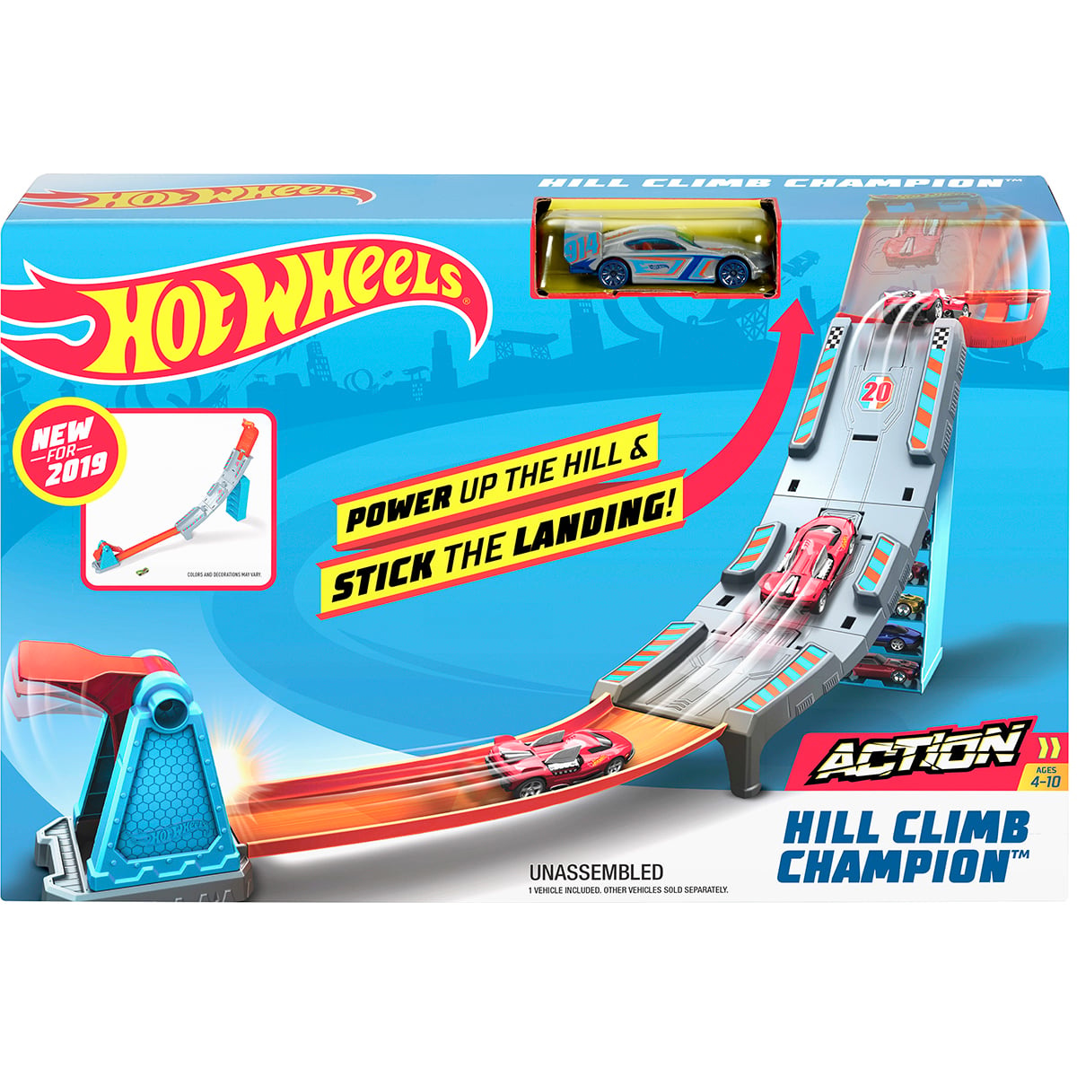 Set Circuit Hot Wheels Hill Climb Champion