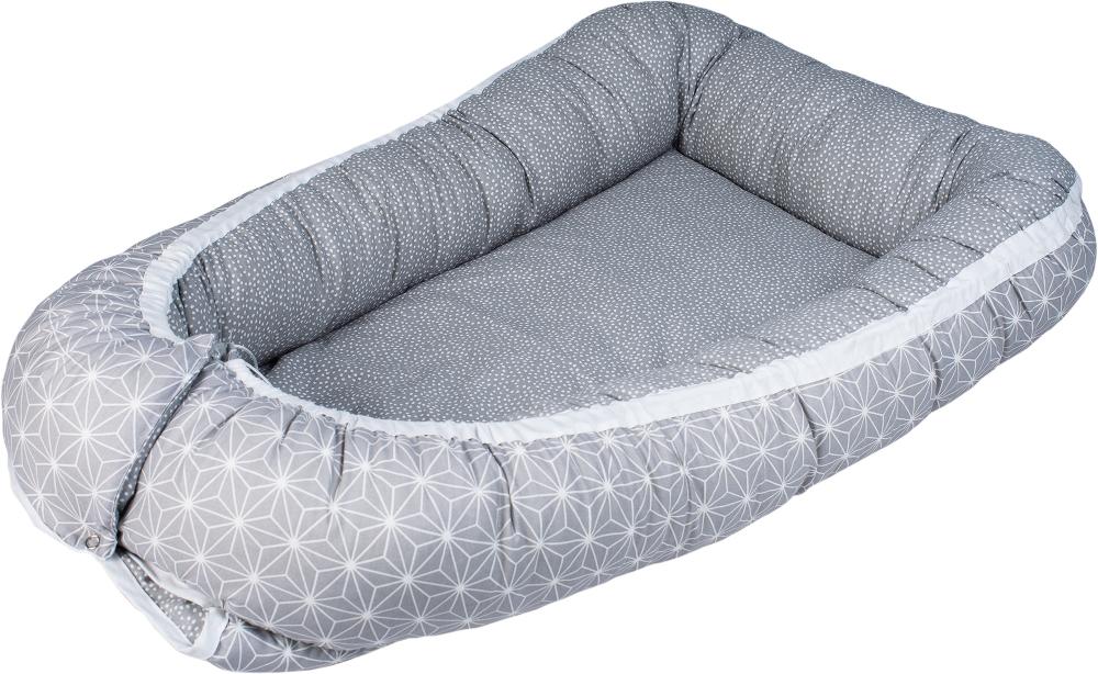 Baby Nest Bubaba 2 fete, Gri Fulgi de Nea - imagine 2