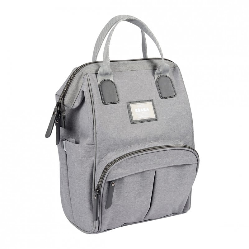 Rucsac Beaba Wellington Grey cu Accesorii