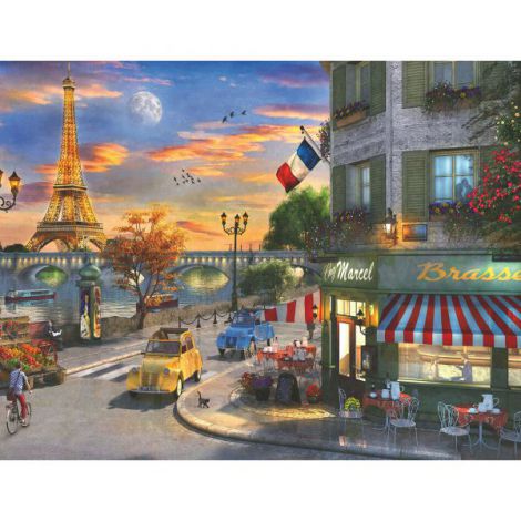 Puzzle Apus în Paris 2000 piese Ravensburger - imagine 3