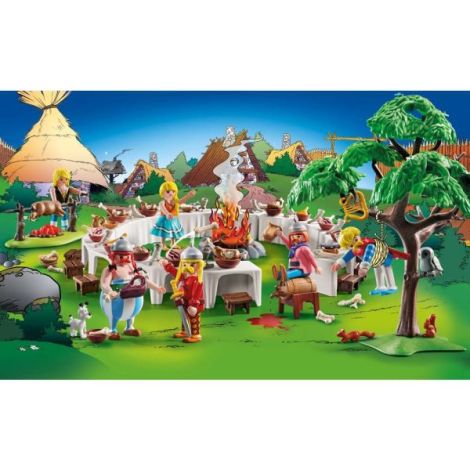 Playmobil Asterix Banchetul - Jucarie Creativa Copii - imagine 4