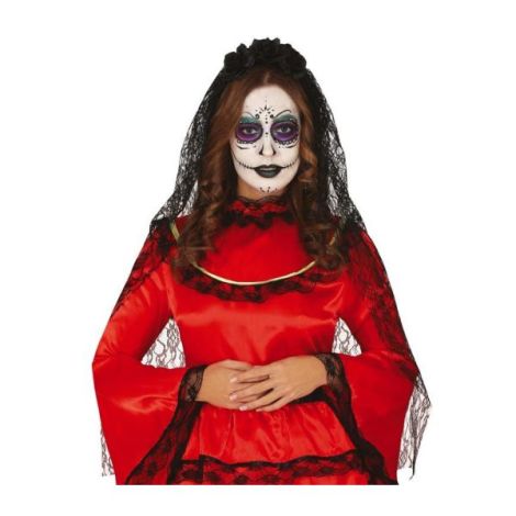 Bentita Trandafiri Negri Guirca | Look Gothic - imagine 2