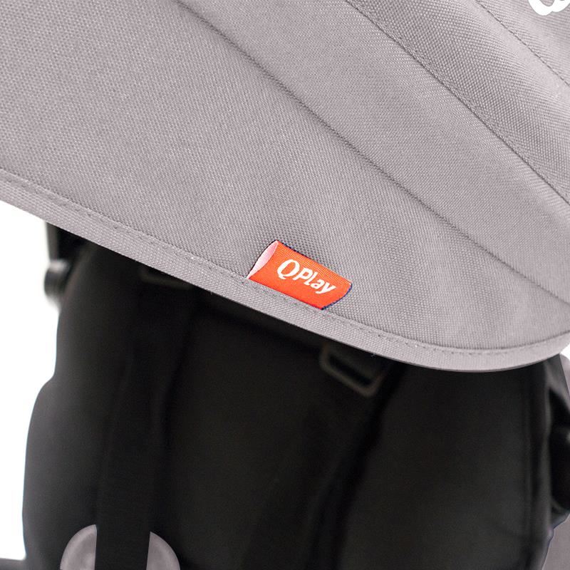 Tricicleta Qplay Rito+ Gri Pliabila cu Spatar Reglabil - imagine 10