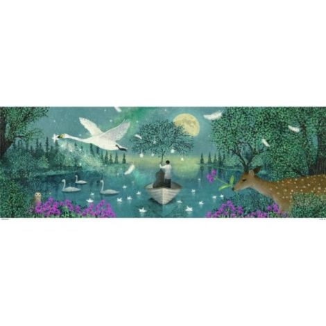 Puzzle galerie Imn lunii Djeco - Artă poetică 1000 piese - imagine 3