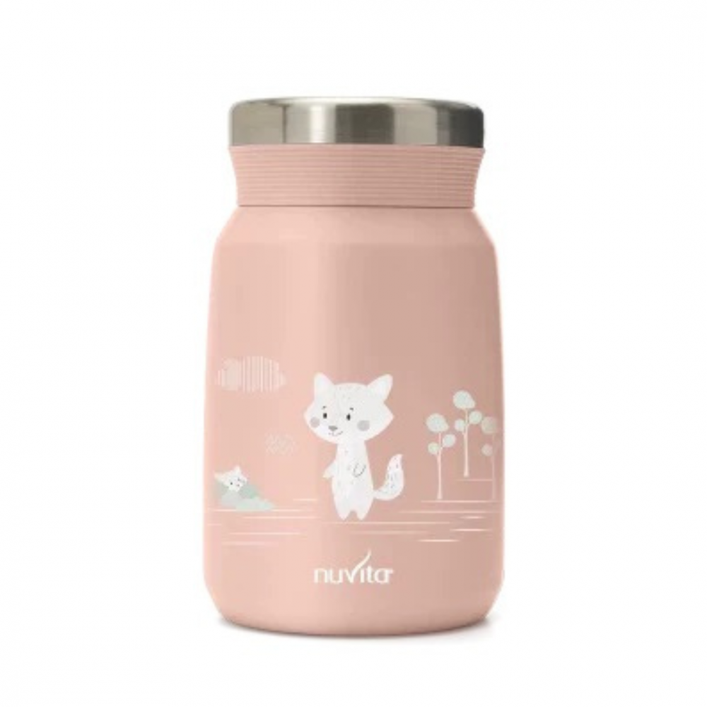 Termos Nuvita English Rose 500ml Otel Inoxidabil
