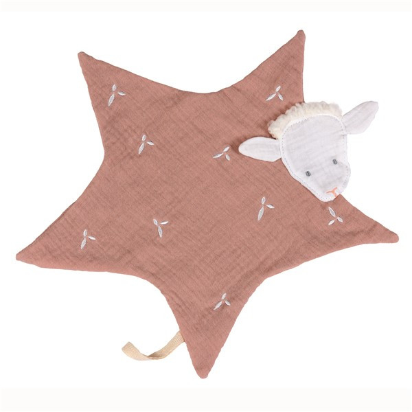 Doudou Mary Egmont Toys | Păturică Senzorială Oiță