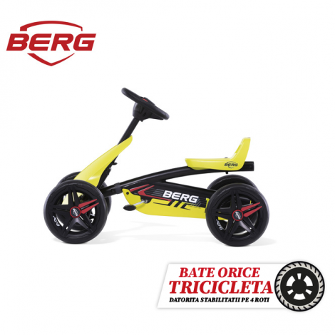 Kart Berg Buzzy Aero 2-5 Ani, Negru - imagine 5