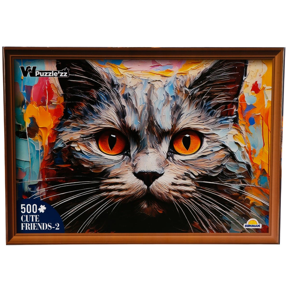 Puzzle Pisica 500 piese Witty Puzzlezz